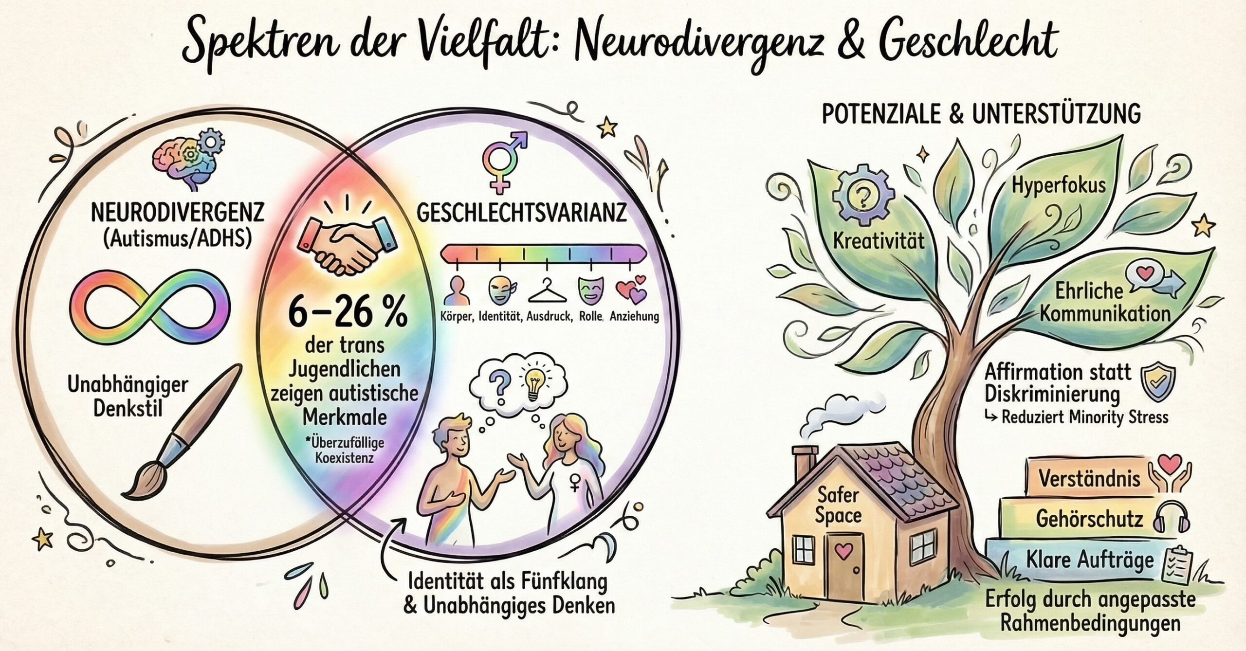„Wer bin ich?“ – Ein Rückblick auf die Tagung zu Neurodivergenz und Geschlechtsidentität