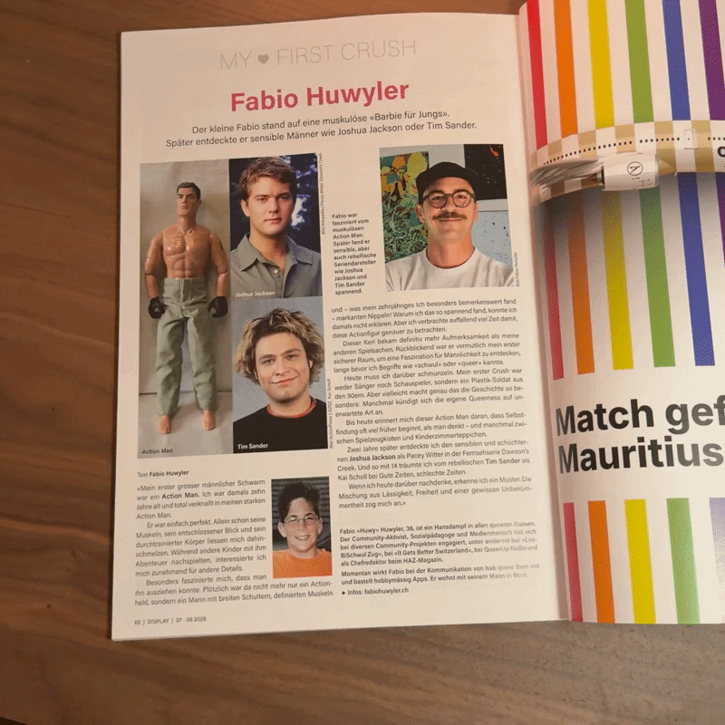 Meine ersten Crushes waren kein Zufall